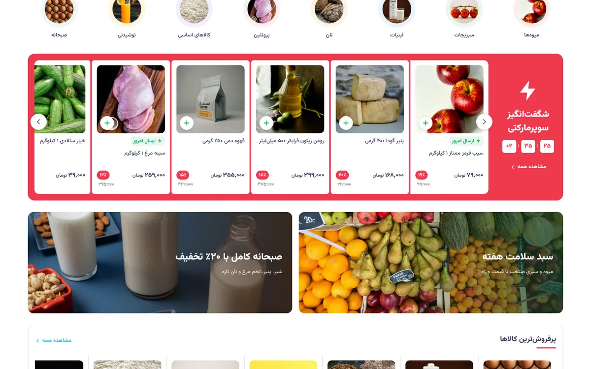 فروشگاه آنلاین پت «پرژن مارکت»